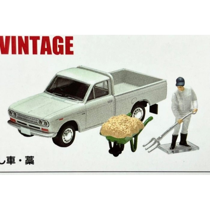 TOMYTEC LV-195c DATSUN TRUCK 1500 (白)-細節圖2