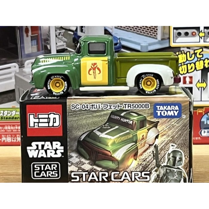 DISNEY TOMICA 星際大戰 SC-04 費特 TR5000B-細節圖3