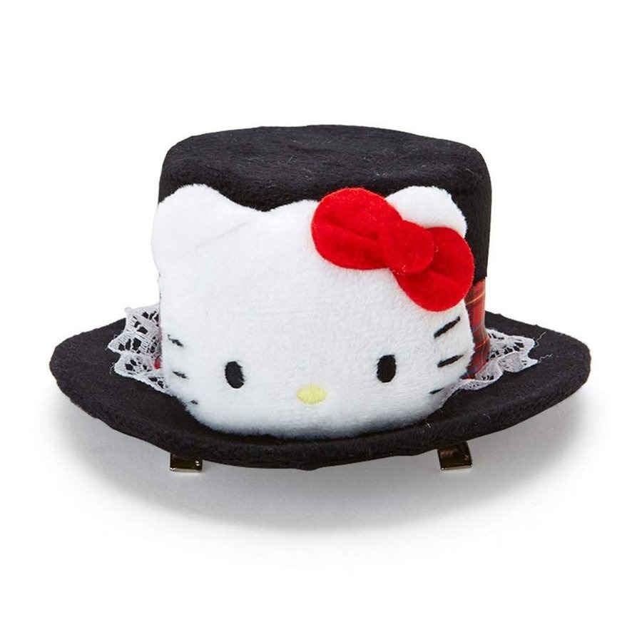 Hello Kitty 帽子造型髮夾-細節圖2