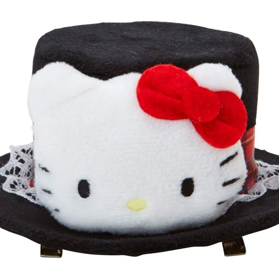 Hello Kitty 帽子造型髮夾-細節圖4