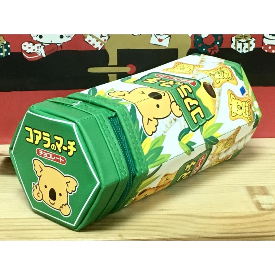 小熊餅乾 LOTTE 六角型筆袋-細節圖2