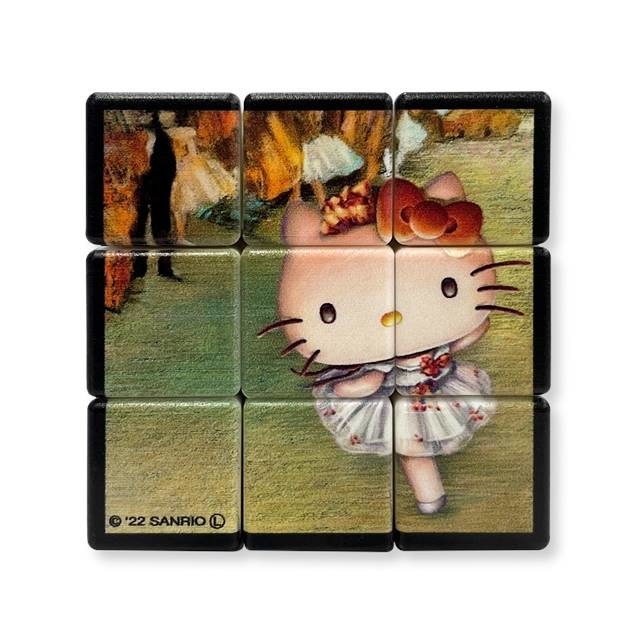 Hello Kitty 3x3魔術方塊 (古典名畫)-細節圖3