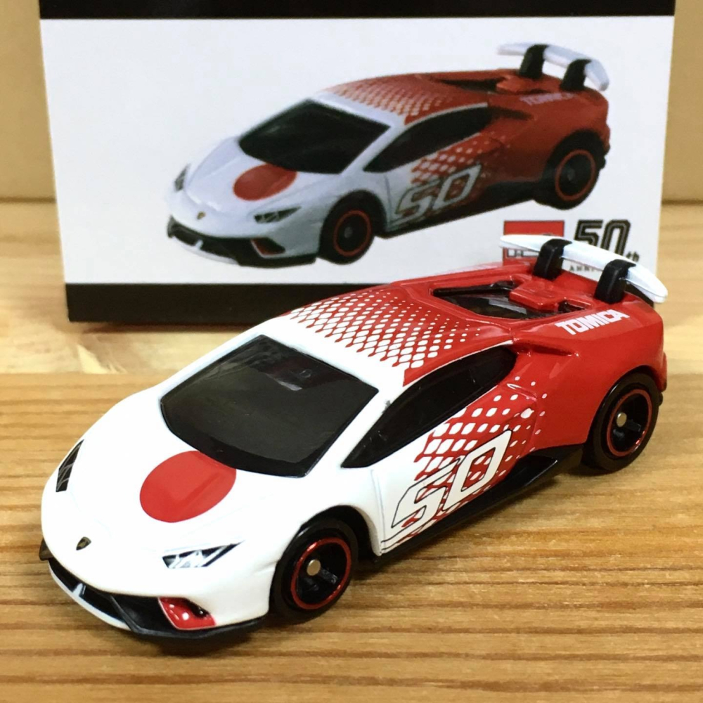 TOMICA 藍寶堅尼 HURACAN PERFORMANTE (50th記念仕樣)-細節圖2