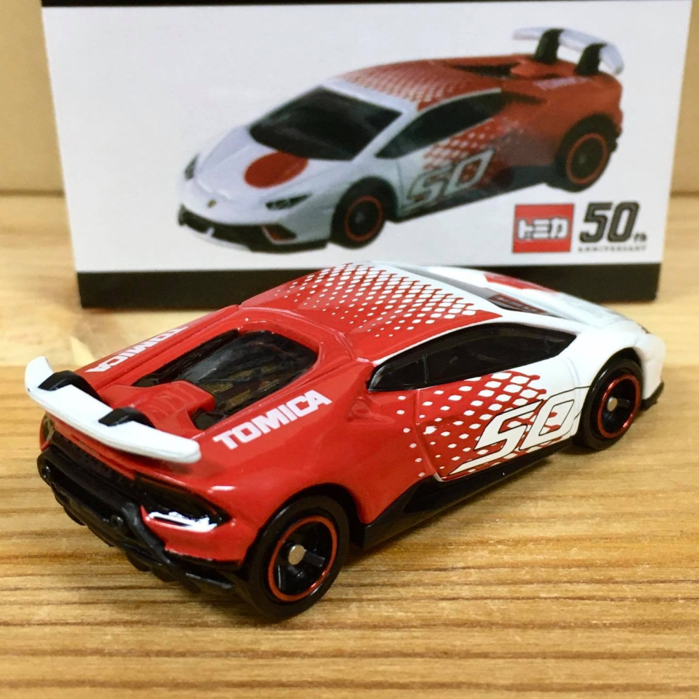 TOMICA 藍寶堅尼 HURACAN PERFORMANTE (50th記念仕樣)-細節圖3