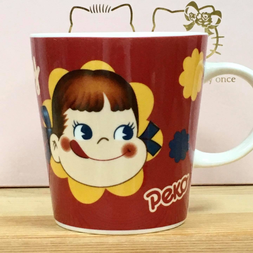 奶妹 PEKO 陶瓷馬克杯 (大紅)