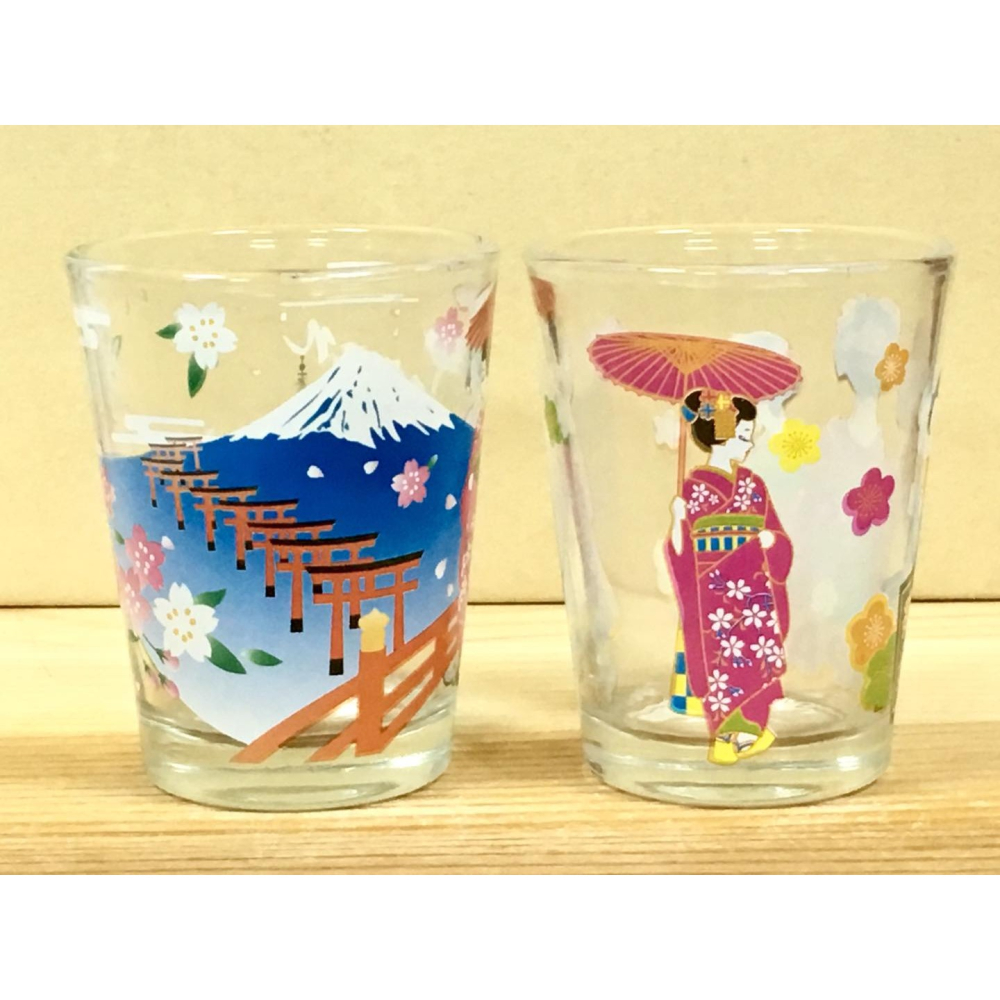 日本文化 迷你玻璃杯組 (舞妓)-細節圖3