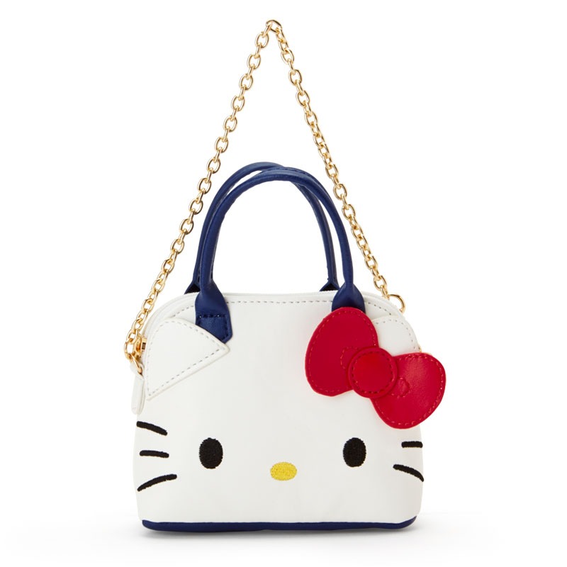 Hello Kitty 迷你頭像手提包 (附鏈條掛帶)-細節圖2