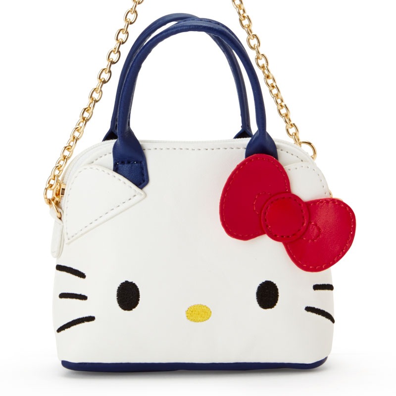 Hello Kitty 迷你頭像手提包 (附鏈條掛帶)-細節圖3