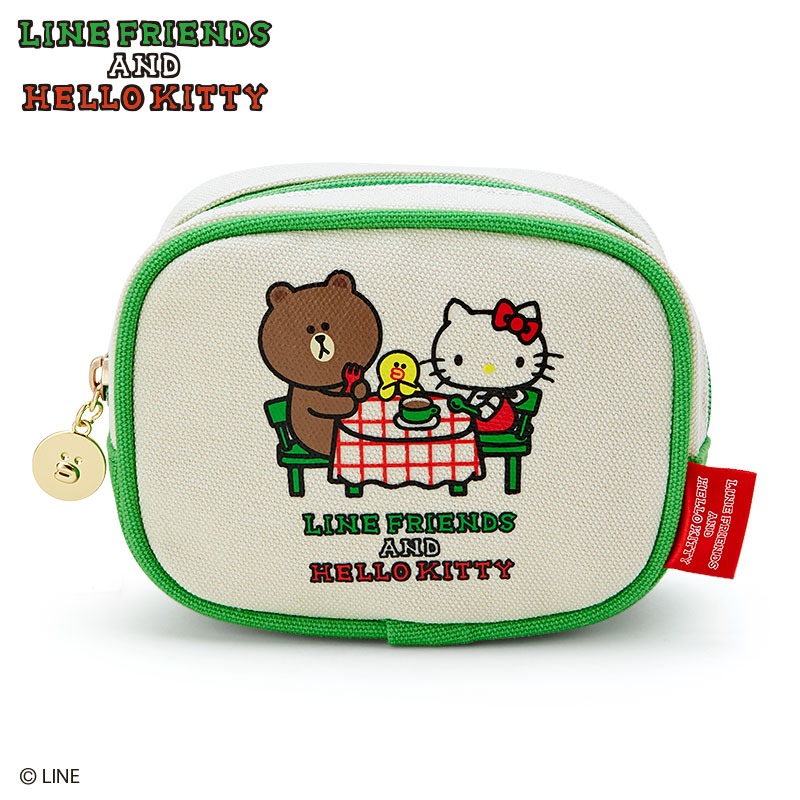 Hello Kitty 化妝包 (Line Friends)-細節圖2