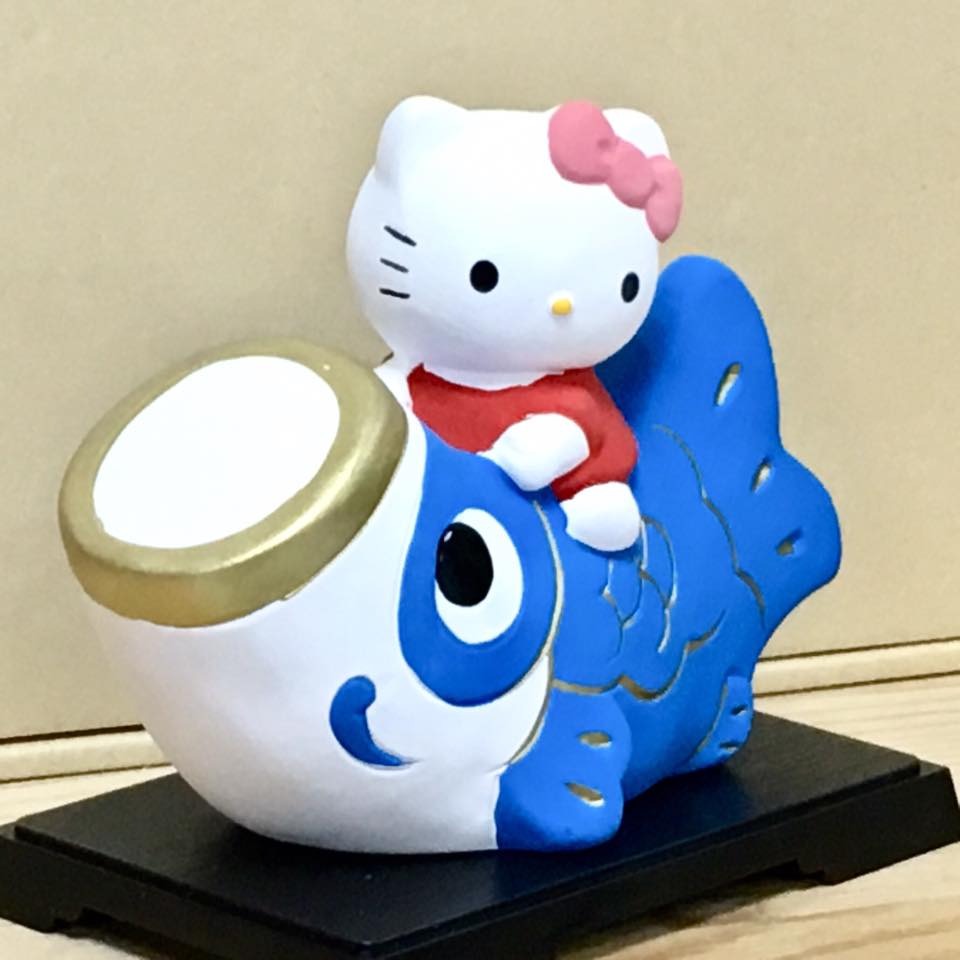 Hello Kitty 五月人形 (錦鯉, 日本製)-細節圖2