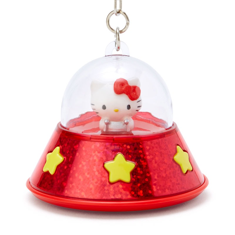 Hello Kitty 飛碟造型LED鑰匙圈-細節圖3