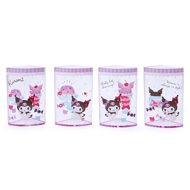 酷洛米 圓型四格旋轉筆筒 (甜蜜點心)-細節圖3