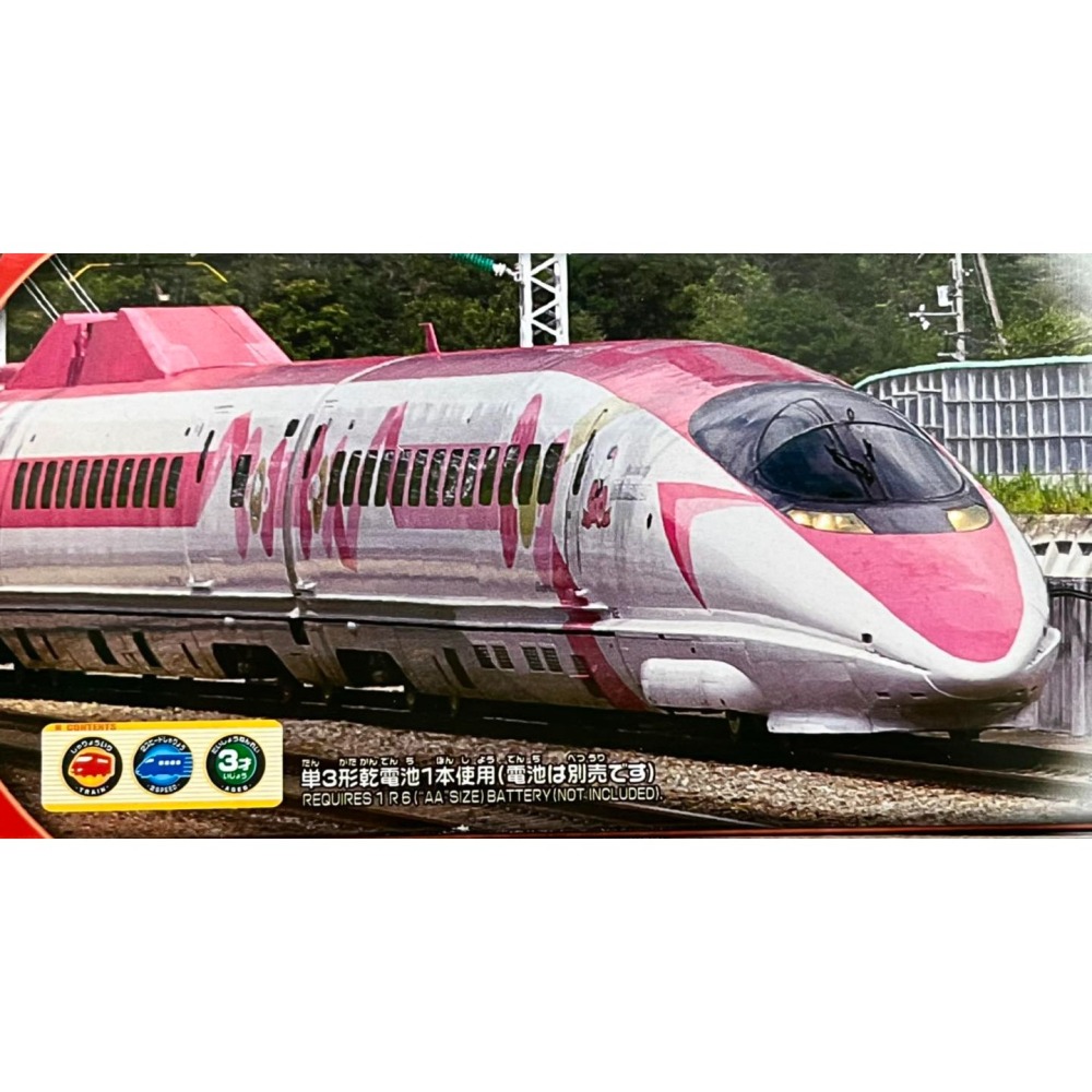 PLARAIL 日本鉄道 SC-07 Hello Kitty 新幹線-細節圖3