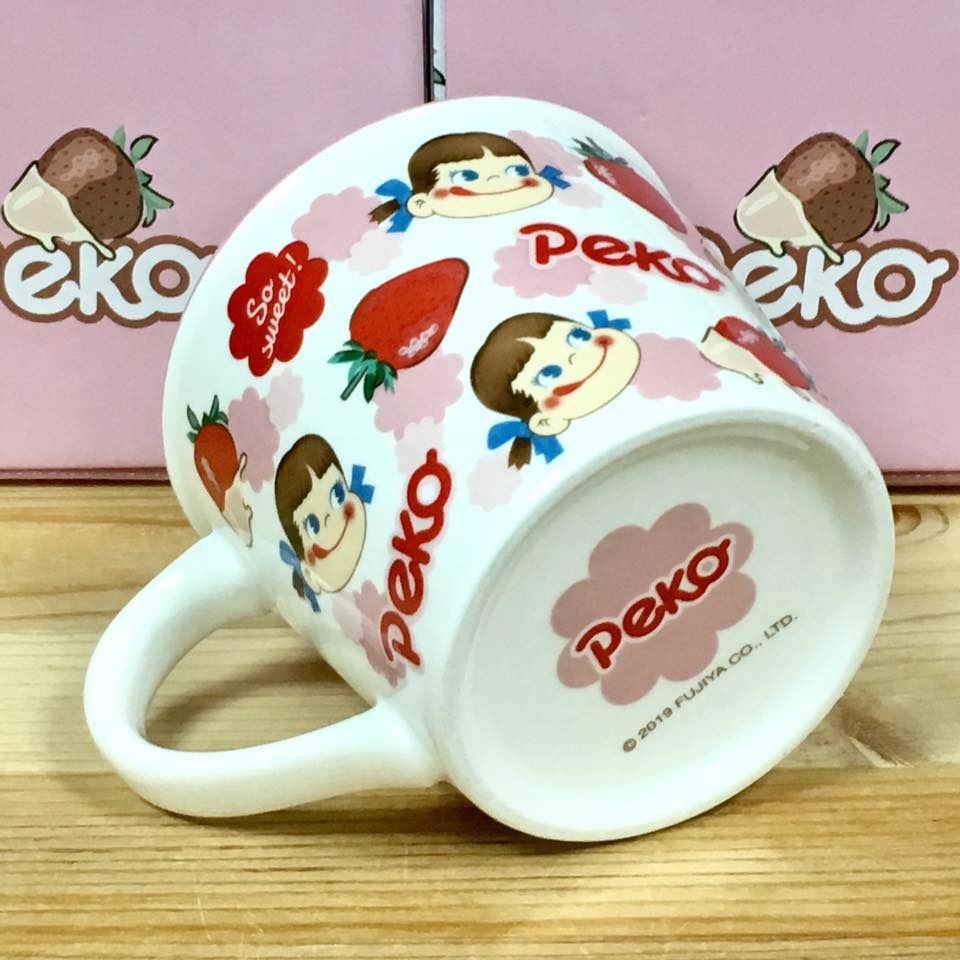 PEKO 牛奶妹 陶瓷馬克杯 (草莓)-細節圖2