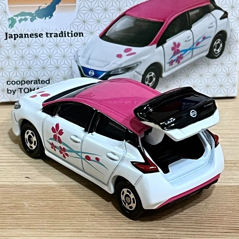 TOMICA NISSAN LEAF (傳統文化8 櫻花)-細節圖3