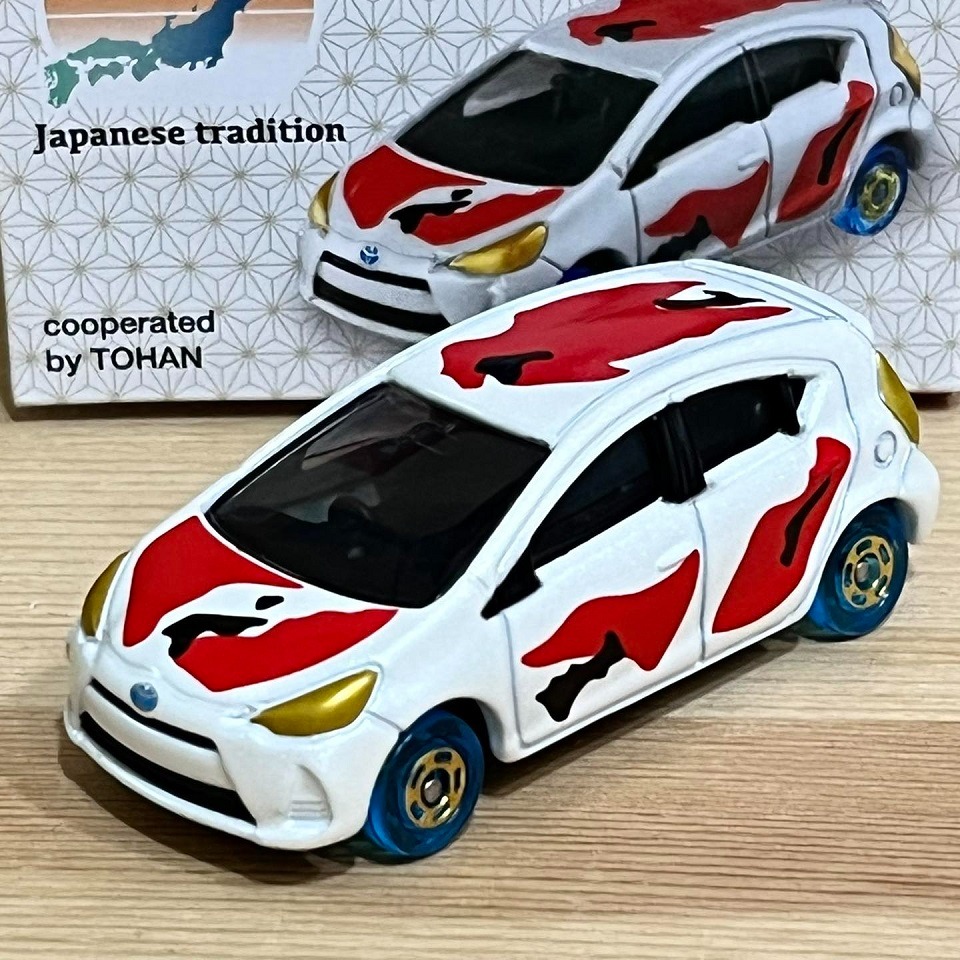 TOMICA TOYOTA AQUA (傳統文化7 錦鯉)-細節圖2