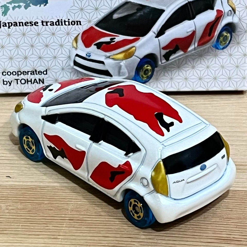 TOMICA TOYOTA AQUA (傳統文化7 錦鯉)-細節圖3