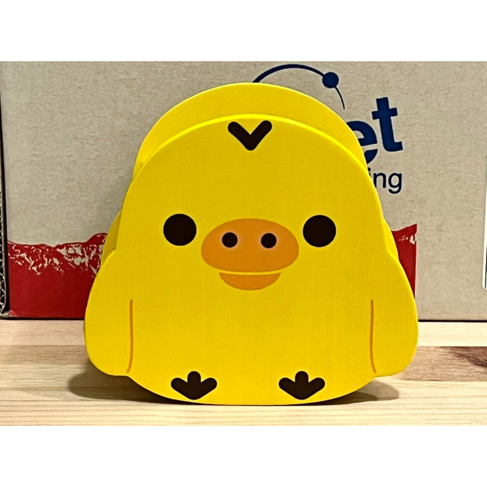 Rilakkuma 懶熊 小雞造型小物置物盒 (木製日本製)-細節圖2