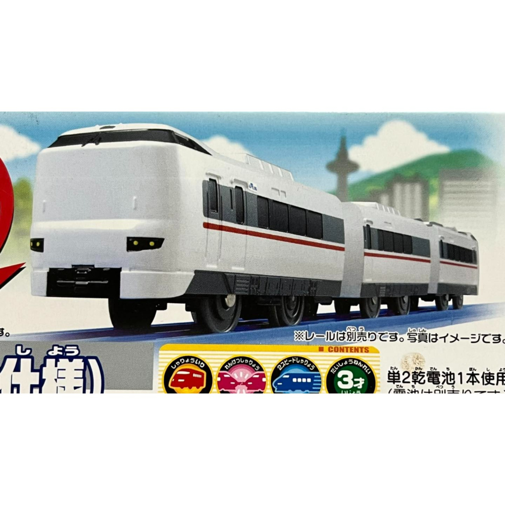 PLARAIL 日本鉄道 S-45 287系特急電車 (連結仕樣)-細節圖2