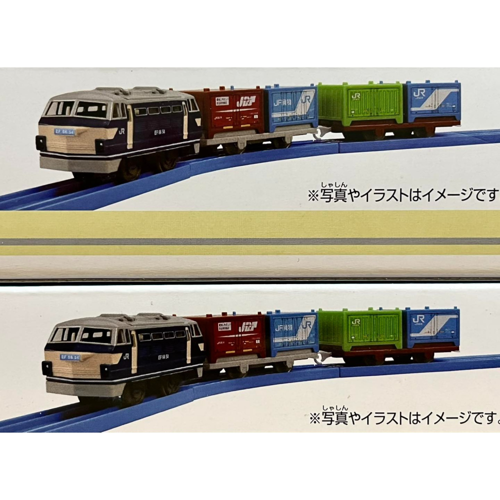 PLARAIL 日本鉄道 S-60 EF66電氣機關車-細節圖2