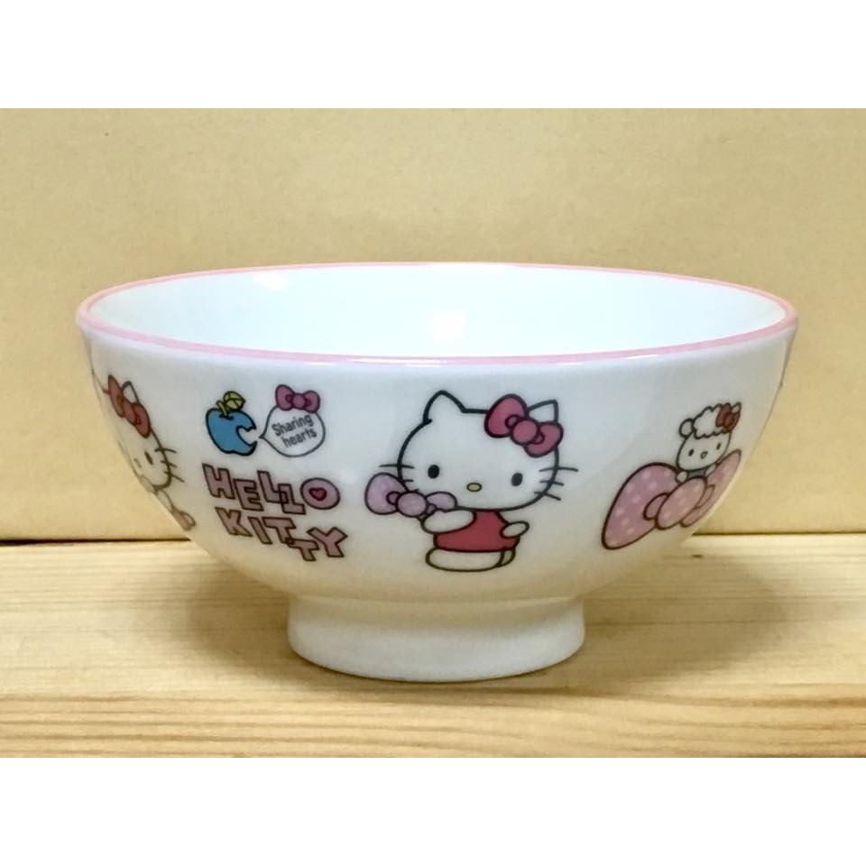 Hello Kitty 茶碗 (蝴蝶結, 日本製)-細節圖3