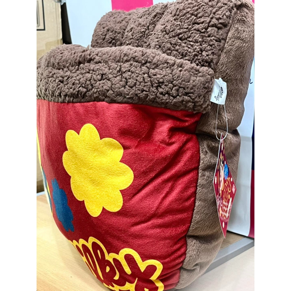 奶妹 PEKO 暖腳套 (褐)-細節圖3