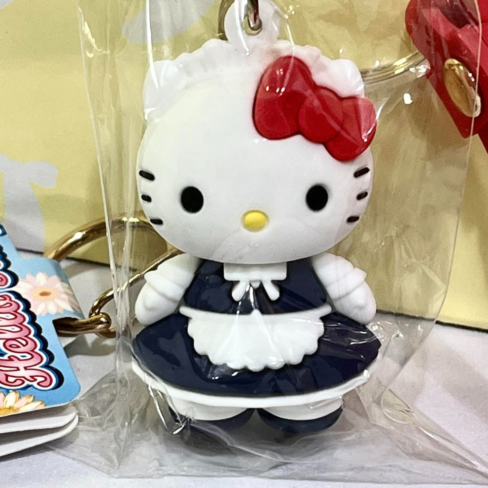 Hello Kitty 多功能矽膠人形掛飾 (女僕)-細節圖2