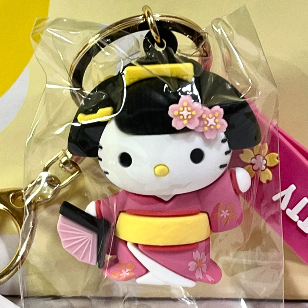 Hello Kitty 多功能矽膠人形掛飾 (舞踊)-細節圖2