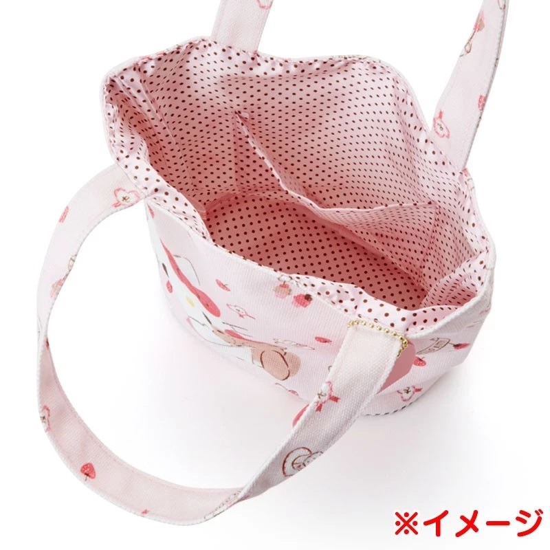 美樂蒂 帆布手提袋 (萌萌風)-細節圖5