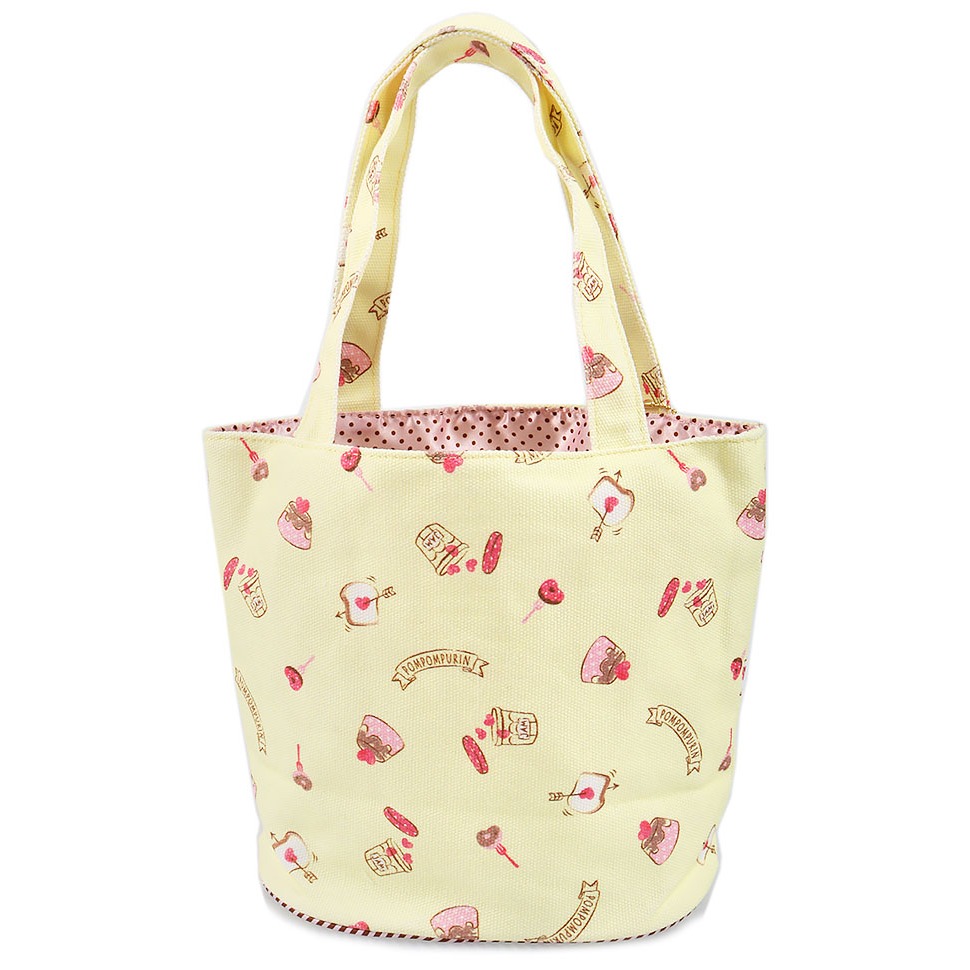 布丁狗 帆布手提袋 (萌萌風)-細節圖3