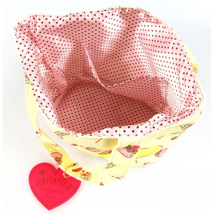 布丁狗 帆布手提袋 (萌萌風)-細節圖4