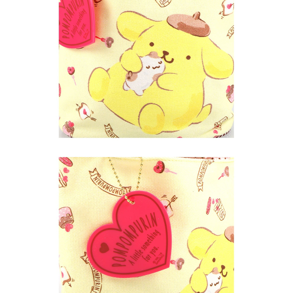 布丁狗 帆布手提袋 (萌萌風)-細節圖5