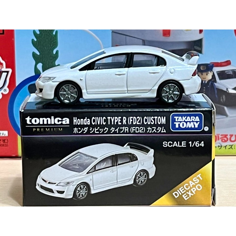 TOMICA PREMIUM TDE Honda CIVIC TYPE R CUSTOM-細節圖3