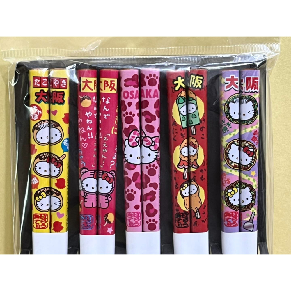 Hello Kitty 竹筷組 (大阪限定)-細節圖2