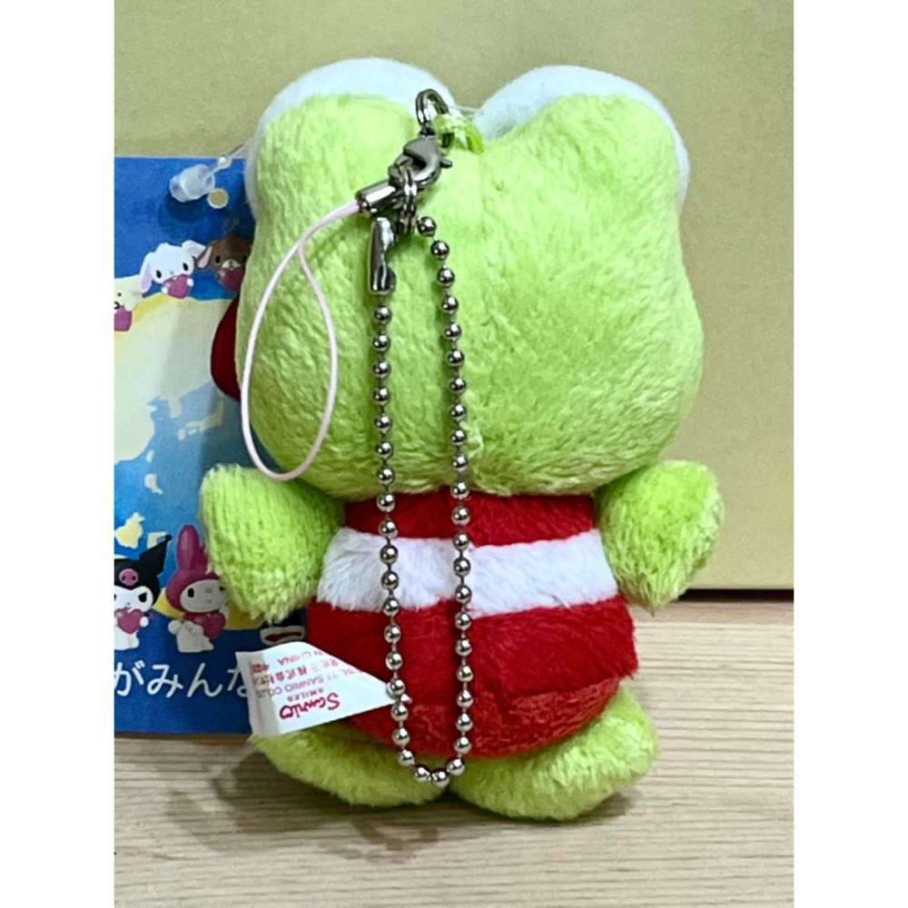 大眼蛙 絨毛娃娃吊飾-細節圖2