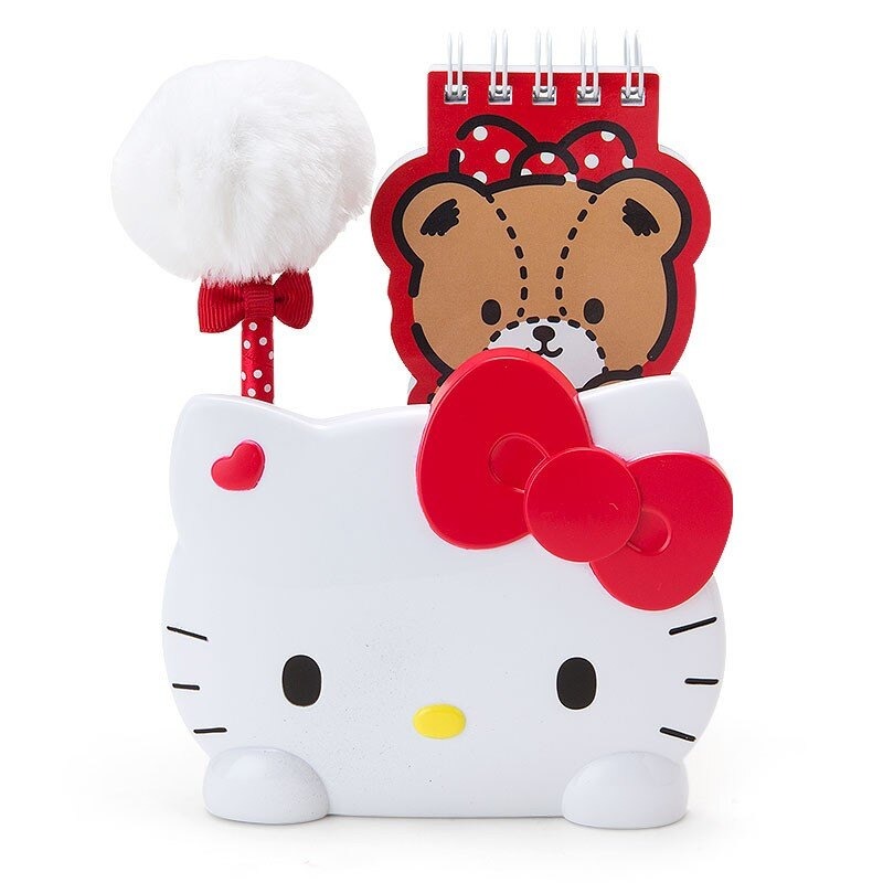 Hello Kitty 便條紙文具組 (附筆座)-細節圖2