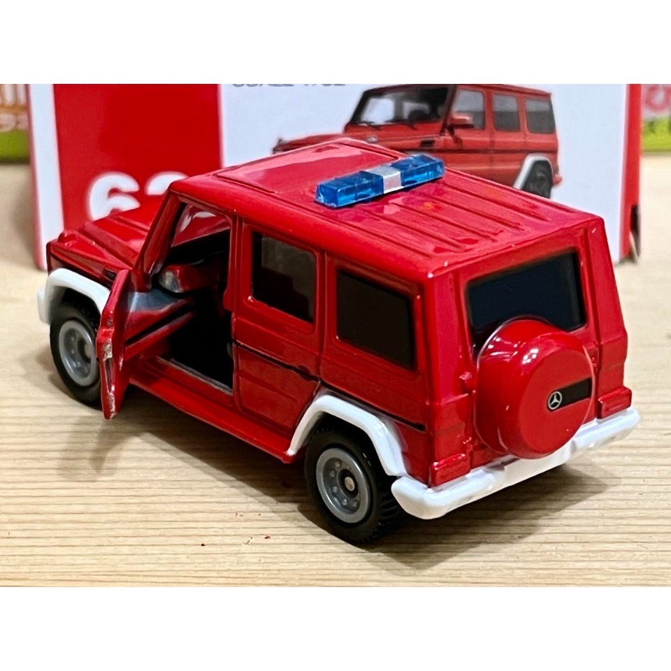 TOMICA No.63 賓士 G-CLASS 消防指揮車 (亞版)-細節圖2