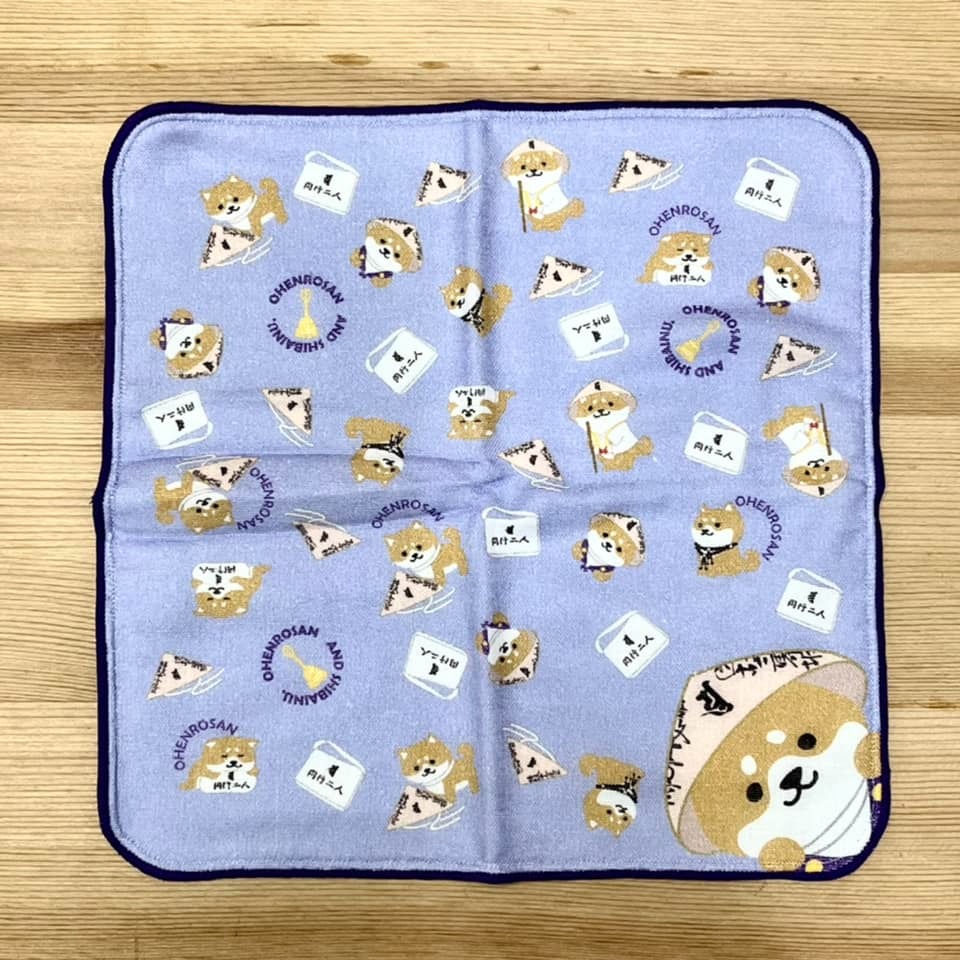 柴犬 手帕 (遍路, 日本製)-細節圖2