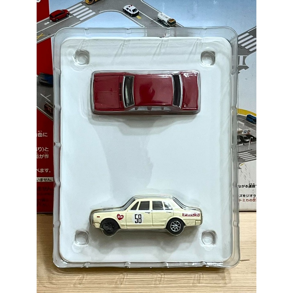 TOMICA NISSAN SKYLINE 2000 GT-R (TL二台組)-細節圖2