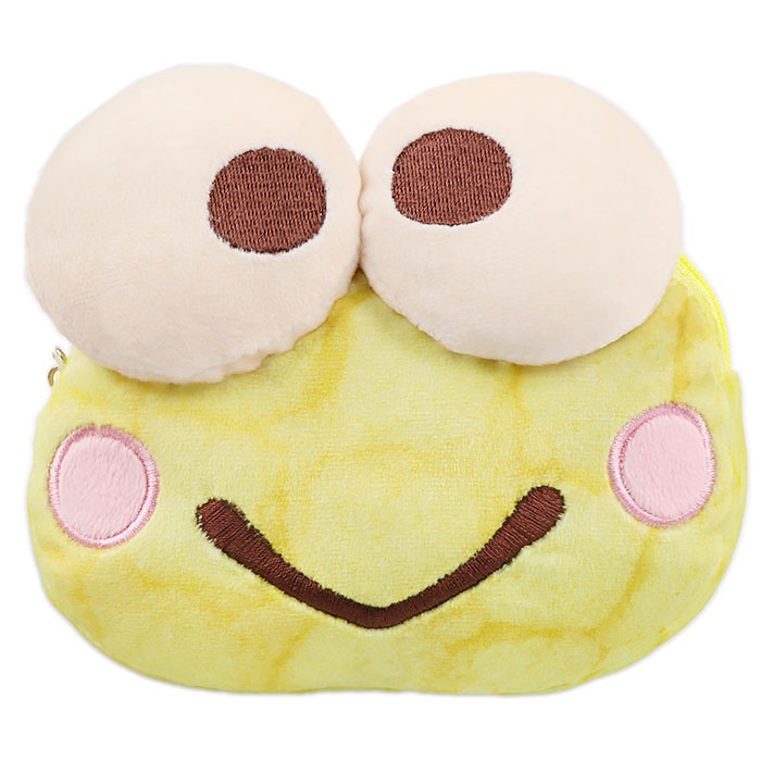 大眼蛙 麵包造型隨身包 (化妝包)-細節圖2