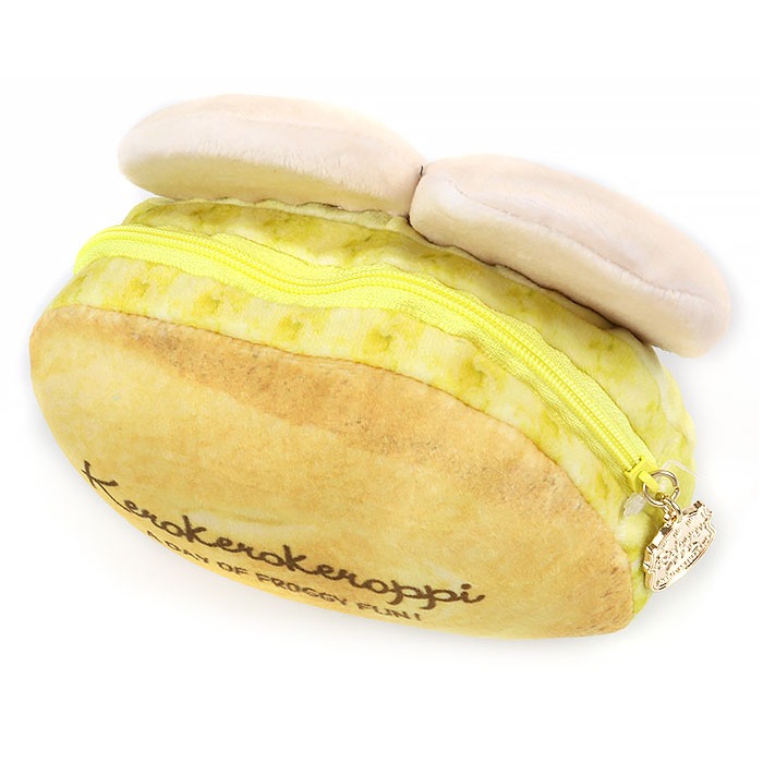 大眼蛙 麵包造型隨身包 (化妝包)-細節圖4