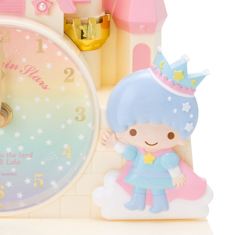 雙子星 城堡造型時鐘-細節圖5