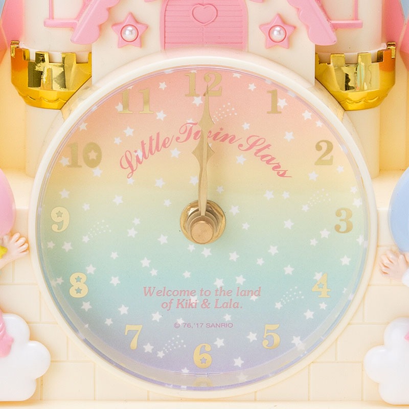 雙子星 城堡造型時鐘-細節圖6