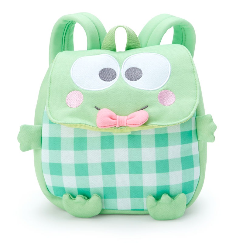 大眼蛙 兒童掀蓋式棉質後背包-細節圖2