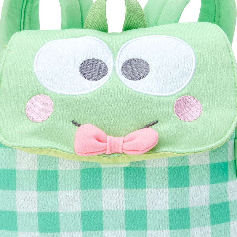 大眼蛙 兒童掀蓋式棉質後背包-細節圖5