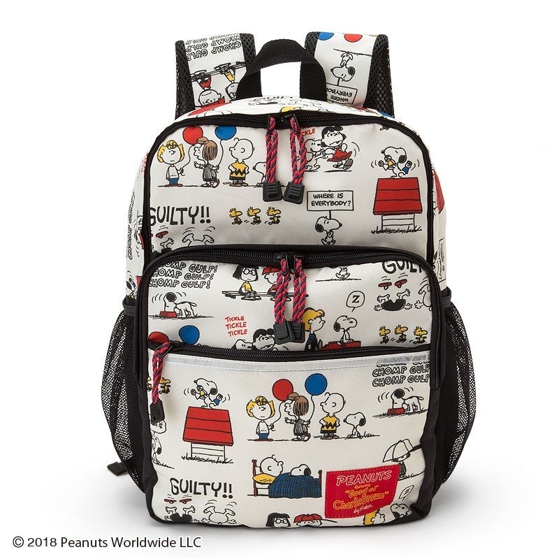 史努比 多功能後背包 (插畫)-細節圖2