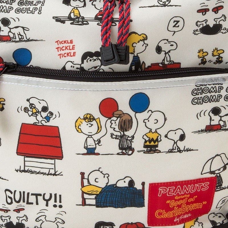 史努比 多功能後背包 (插畫)-細節圖5