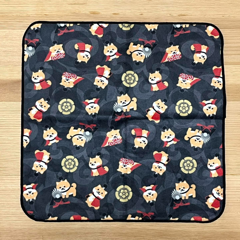 柴犬 手帕 (織田信長, 日本製)-細節圖2