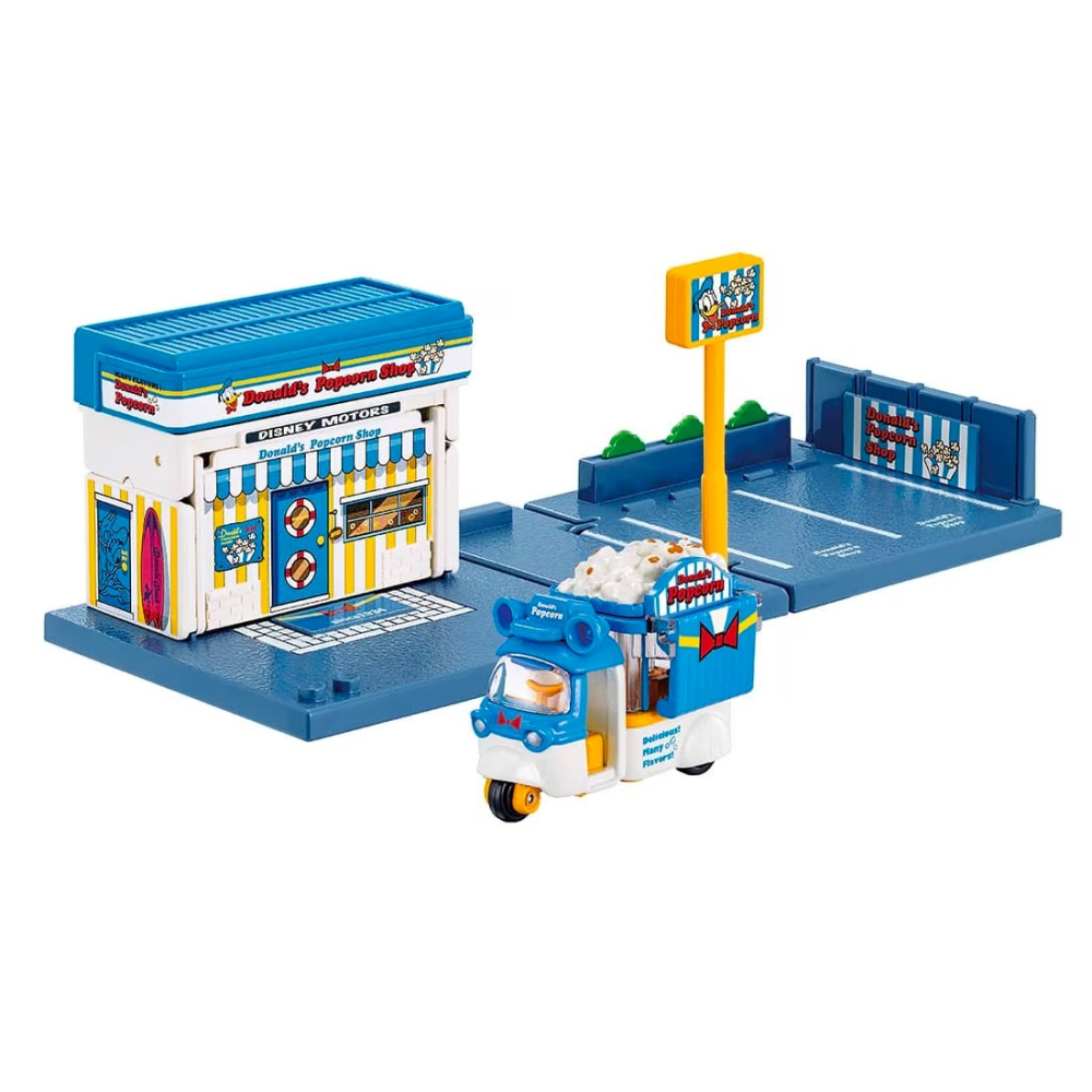 TOMICA 唐老鴨爆米花店 (收納式場景)-細節圖2