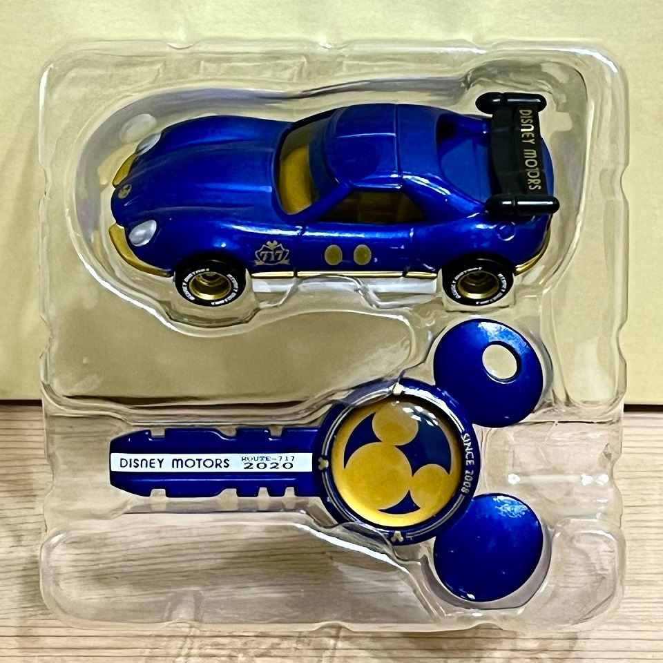 DISNEY TOMICA 米奇勁裝超跑記念款 (附鑰匙)-細節圖5